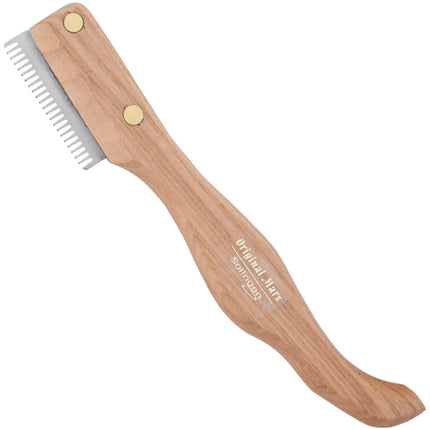 Mars Ergo 99M1280 - classic trimmer with medium tooth spacing, cherry wood handle.