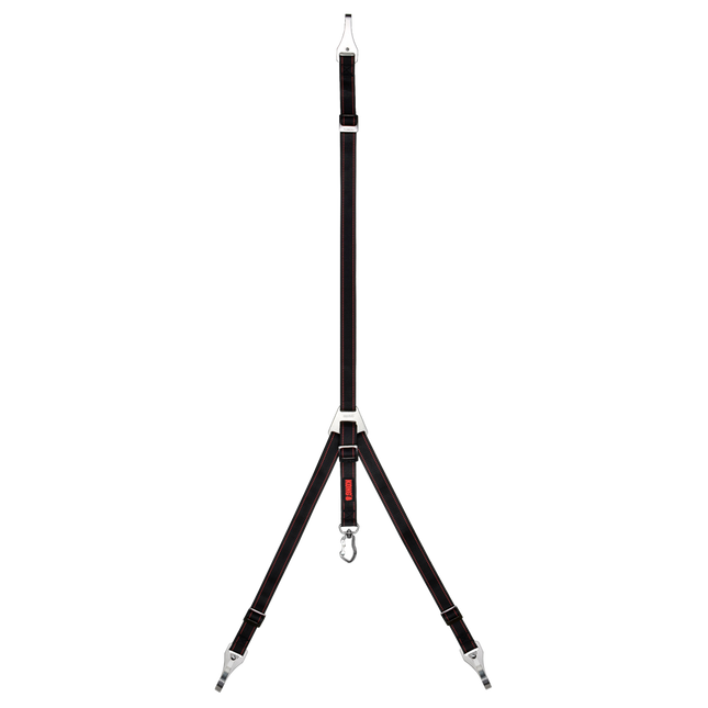 KONG Travel Ultimate Safety Tether - three-point dog seat belts for cars, for ISOFIX.