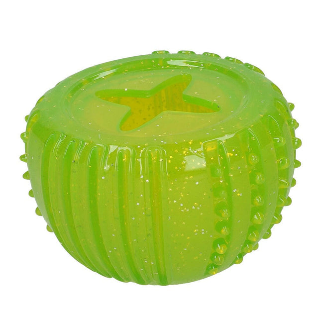 Dog Comets Pallas - treat toy for dogs, rubber hemisphere with protrusions.