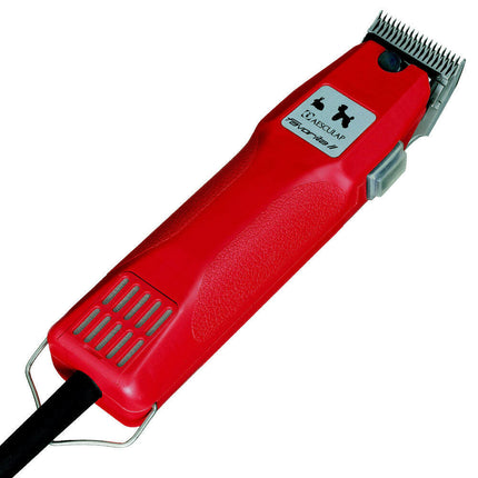 Aesculap Favorita II - professional corded clipper for grooming dogs and other animals, running, without blade.