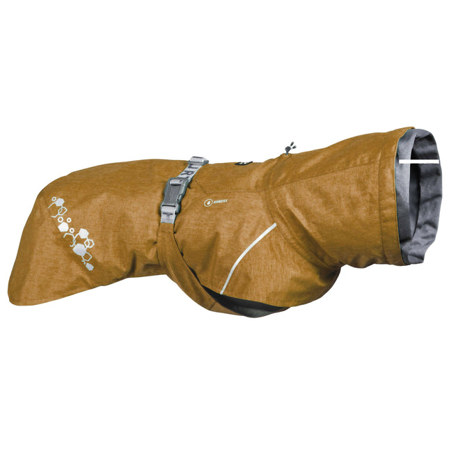 Hurta Monsoon Coat II Eco Desert - waterproof jacket for dogs, light brown.