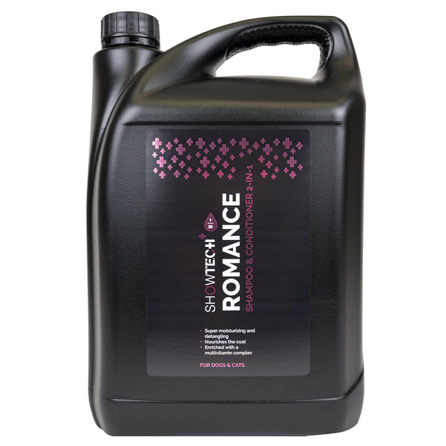 Show Tech+ Romance 2in1 - 2in1 shampoo and conditioner for dogs and cats, for dry and damaged fur, concentrate 1:20.
