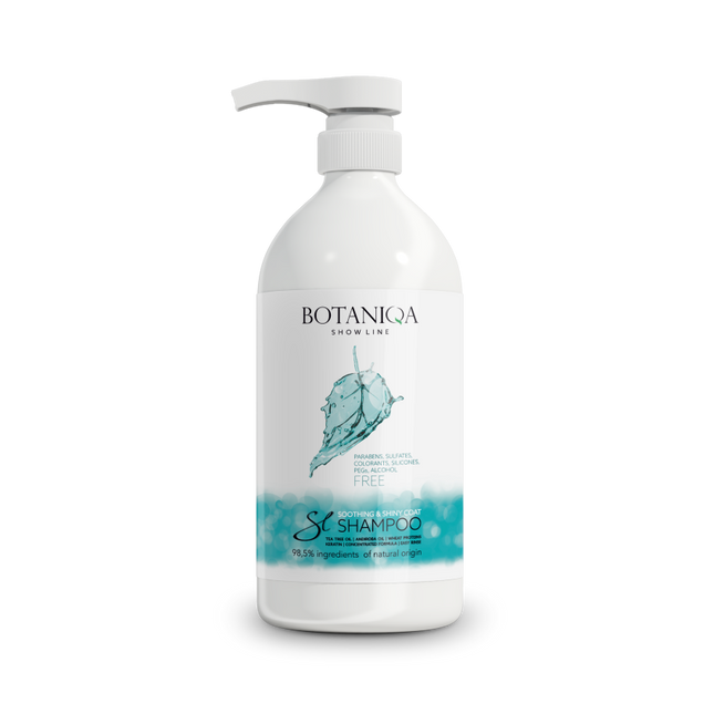 Botaniqa Show Line Soothing & Shiny Coat Shampoo - shampoo for very sensitive or grooming-irritated skin.
