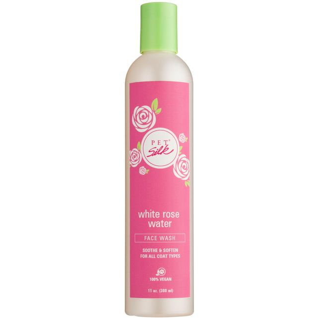 Pet Silk White Rose Water Face Wash - rose face wash for dogs and cats, concentrate 1:16.