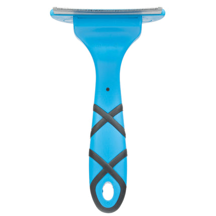 Groom Professional Shed Stopper Large - large undercoat removal tool, curved.