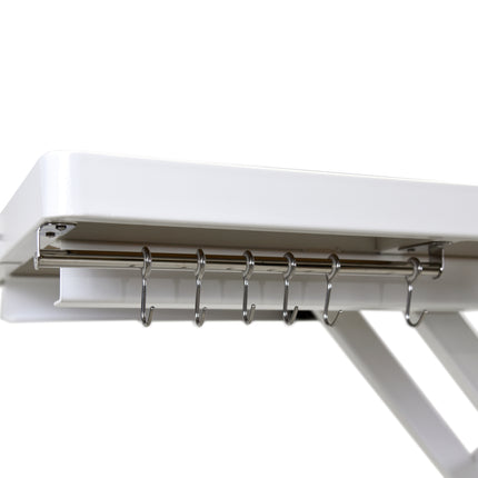 Blovi Callisto Pro - lift table with electric socket and accessory shelf, top x 65cm