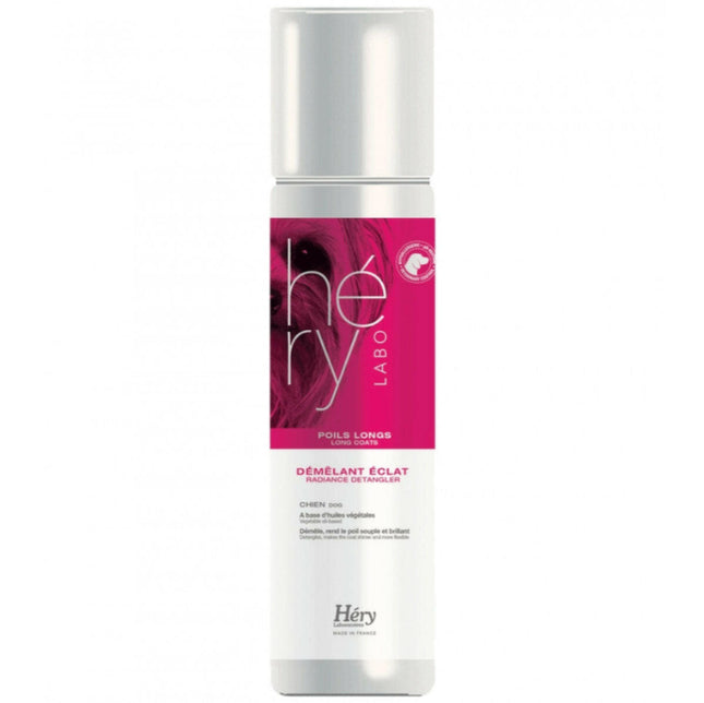 Hery Demelant Eclat Long Hair - Shine Spray that Makes It Easier to Detangle Long Dog Fur.