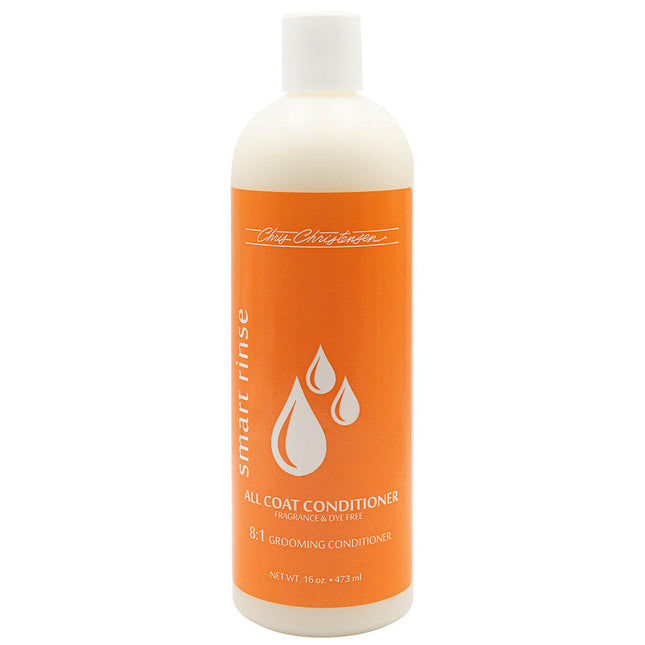 Chris Christensen Smart Rinse All Coat Conditioner - hypoallergenic conditioner for dogs and cats, concentrate 1:8.