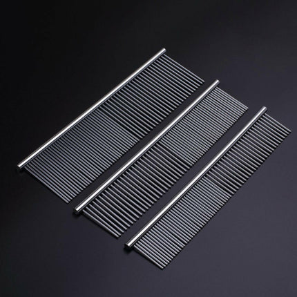 Jargem Combs 19 cm - metal comb with mixed tooth spacing - Length: pin length: