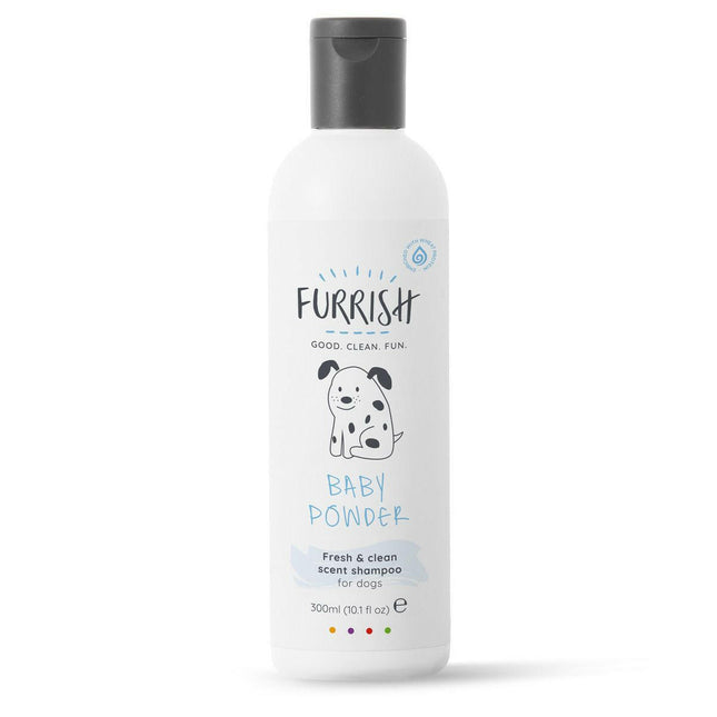Furrish Baby Powder Shampoo - universal shampoo for dogs, with a baby powder scent.