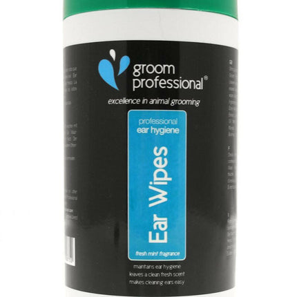 Groom Professional Ear Wipes 50 pcs - ear cleaning wipes for dogs.