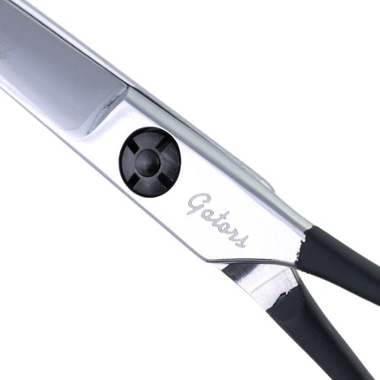 Geib Gator Trim 'n' Cut Straight Scissors - lightweight, sharp, and handy straight scissors with a teflon handle and thin blades