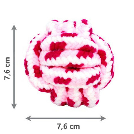 KONG Rope Ball Puppy - soft, rope ball for puppies.