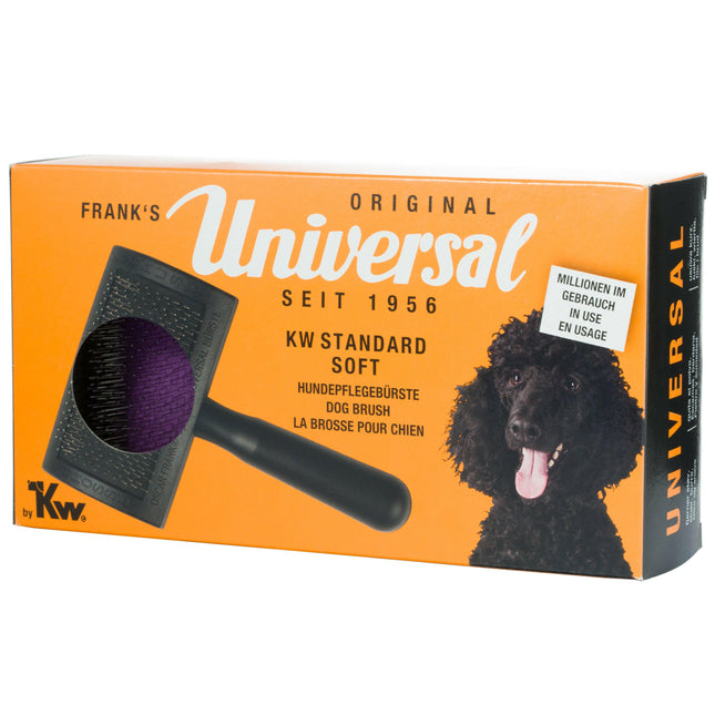 Kw Oscar Frank Standard Soft Slicker - soft slicker brush for delicate fur, soft.