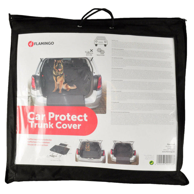 Flamingo Aiko - dog cover for the trunk, with bumper protection.