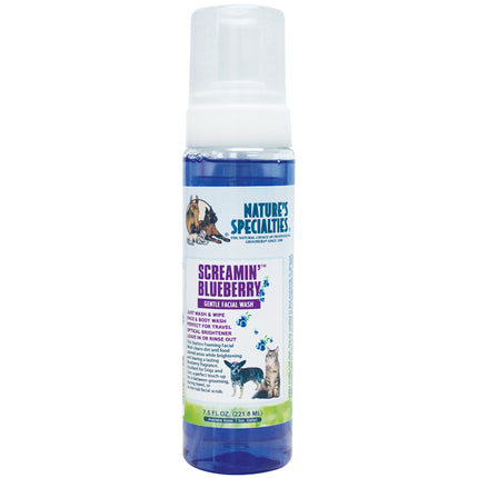 Nature's Specialties Screamin' Blueberry - gentle foam for cleaning your dog's and cat's mouth