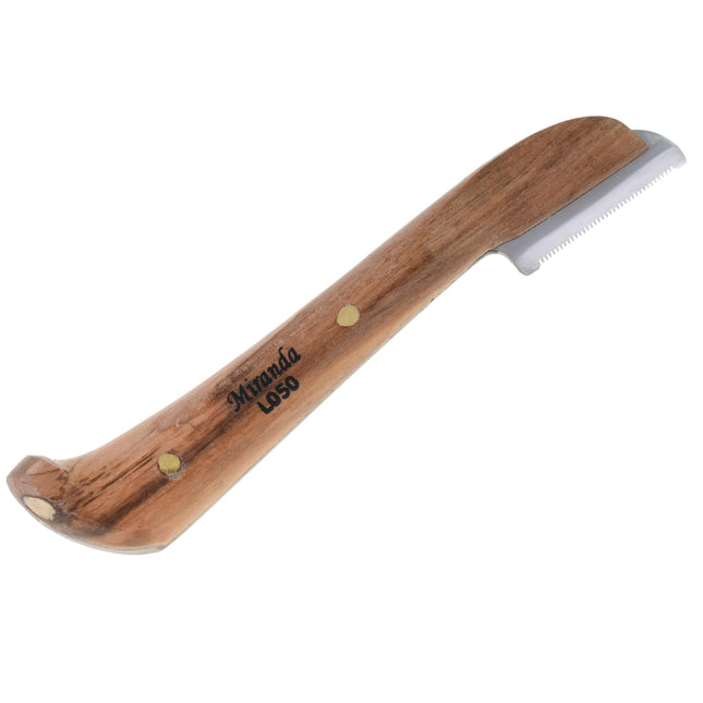 Miranda Classic Coarse Trimmer - professional trimmer with a comfortable wooden handle, very fine, left-handed.