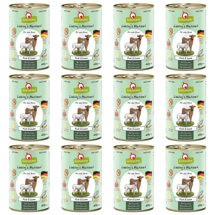 GranataPet Veal & Lamb - grain-free wet dog food, veal and lamb.