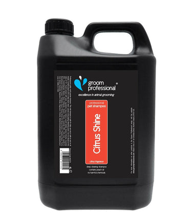 Groom Professional Citrus Shine Shampoo - deodorizing shampoo for fur, for oily skin, concentrate 1:10.