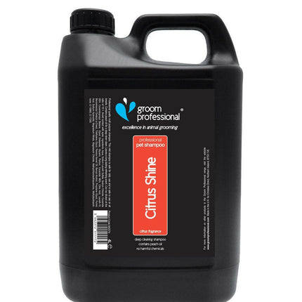 Groom Professional Citrus Shine Shampoo - deodorizing shampoo for fur, for oily skin, concentrate 1:10.