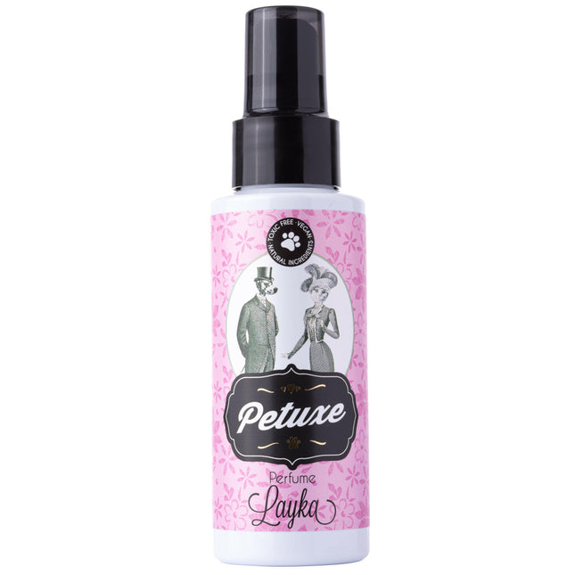 Petuxe Perfume Layka - vegan, alcohol-free perfume for dogs and cats, gentle and fruity.