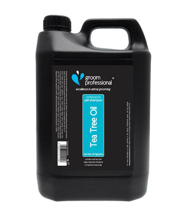 Groom Professional Tea Tree Oil Shampoo - therapeutic shampoo for pets, soothes irritations, concentrate 1:14.