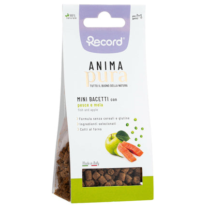 Anima Pura Fish and Apple - healthy treats for cats, fish with apple.