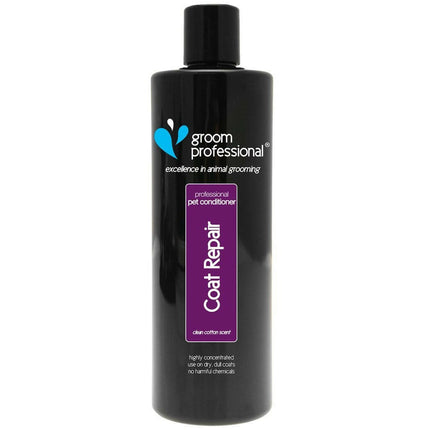 Groom Professional Coat Repair Conditioner - restorative conditioner for dry and damaged dog fur, concentrate 1:10.