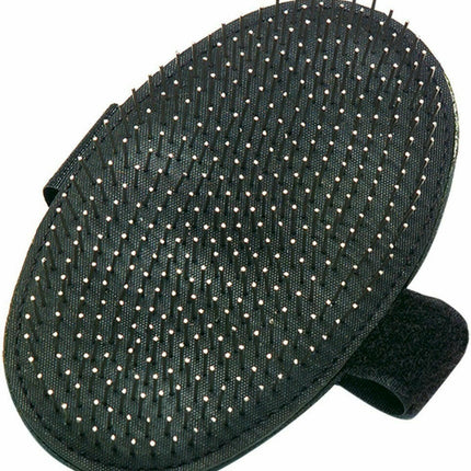 Groom Professional Terrier Palm Pad - oval wire brush for terriers and rough-haired breeds.