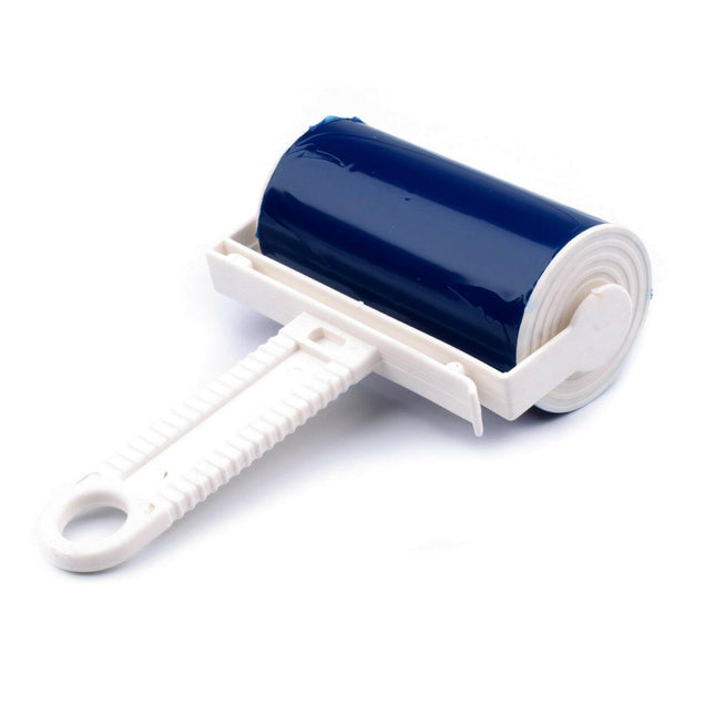 Reusable lint roller - collects fur, hair, dust.