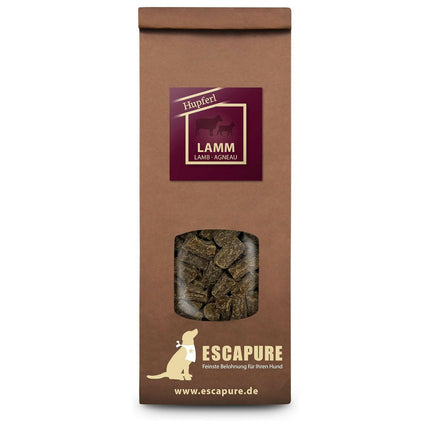 Escapure Hupferl Lamb - natural dog treats, lamb.