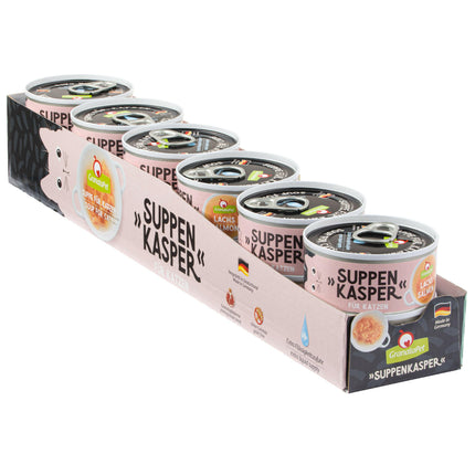 GranataPet Soup Buddy - cat soup, salmon - 12x.
