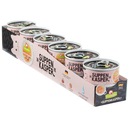 GranataPet Soup Buddy - cat soup, salmon - 12x.
