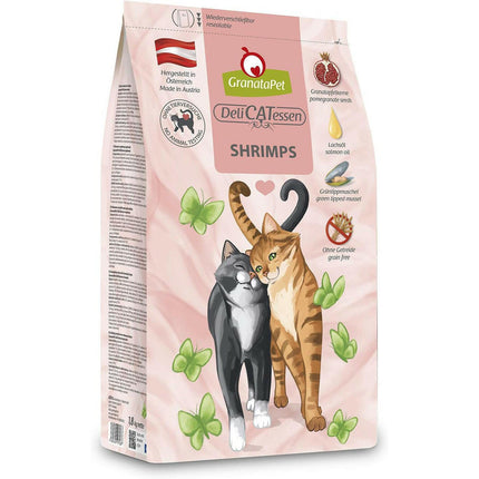 GranataPet DeliCatessen Shrimps - grain-free cat food with shrimp.