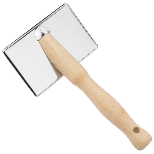 Slicker Brush L - wooden brush for small dogs and cats.