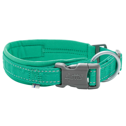 Hurtta Casual Collar Eco Peacock - dog collar made from recycled materials - 25 - 35.