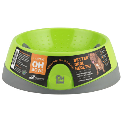 OH Bowl Large - bowl for medium and large dogs, supporting oral hygiene.