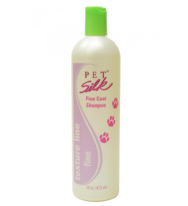 Pet Silk Texturizing Fine Coat Shampoo - Texturizing Shampoo with Silk for Fine Hair, Concentrate 1:16.