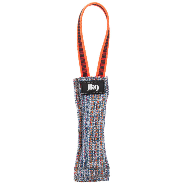 Julius - K9 Cotton Tug With One Hand - sturdy tug toy for dogs with one handle.