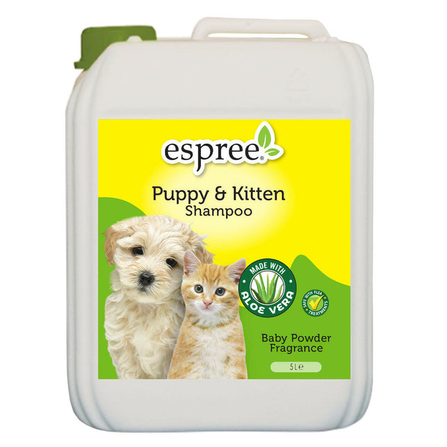 Espree Puppy & Kitten Shampoo - gentle shampoo for puppies and kittens.