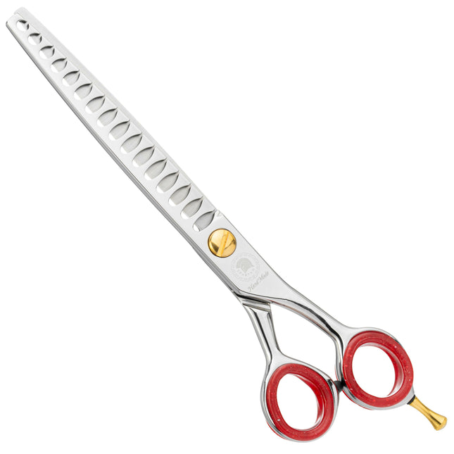 P&W Spartan Men's Chunkers - high-quality, professional single-sided thinning shears, men's 16 teeth.