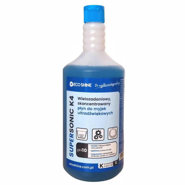 Eco Shine Supersonic K4 - ultrasonic cleaner solution, concentrate 1:10.