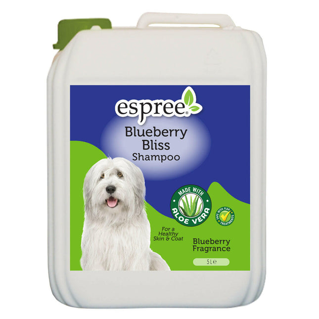 Espree Blueberry Bliss Shampoo - gentle blueberry shampoo for dogs.