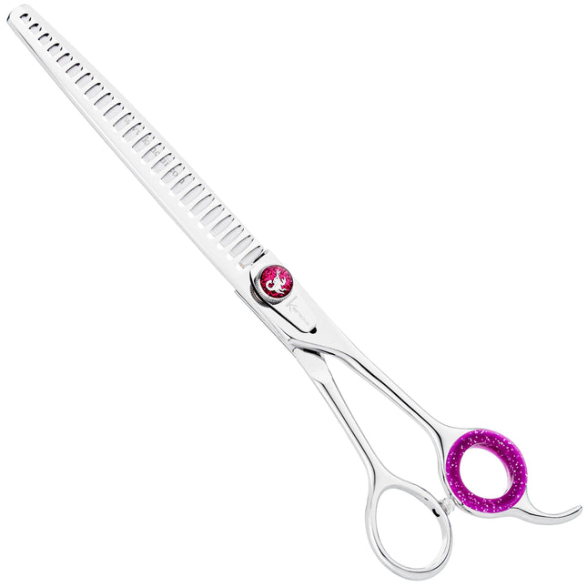 Kenchii Scorpion Blender - grooming thinning shears, single-sided, 24 teeth.