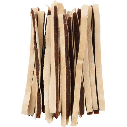 Flamingo Hapki Lamb Fish Sushi Strips - soft treats for dogs, lamb and pollock.