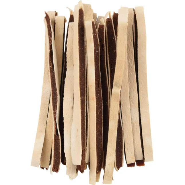 Flamingo Hapki Lamb Fish Sushi Strips - soft treats for dogs, lamb and pollock.