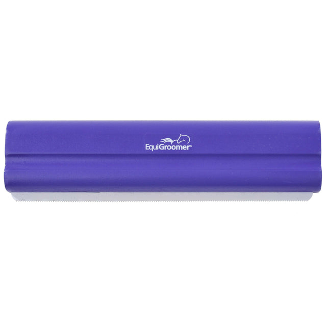 EquiGroomer 8cali (20.3cm) - grooming brush for horses, undercoat trimmer for dogs and cats, purple.