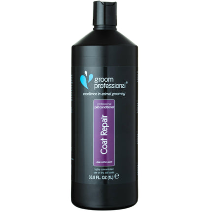 Groom Professional Coat Repair Conditioner - restorative conditioner for dry and damaged dog fur, concentrate 1:10.