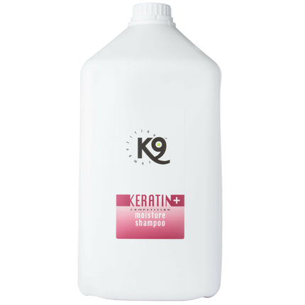 K9 Keratin+ Moisture Shampoo - moisturizing shampoo with keratin for dogs and cats, concentrate 1:20.