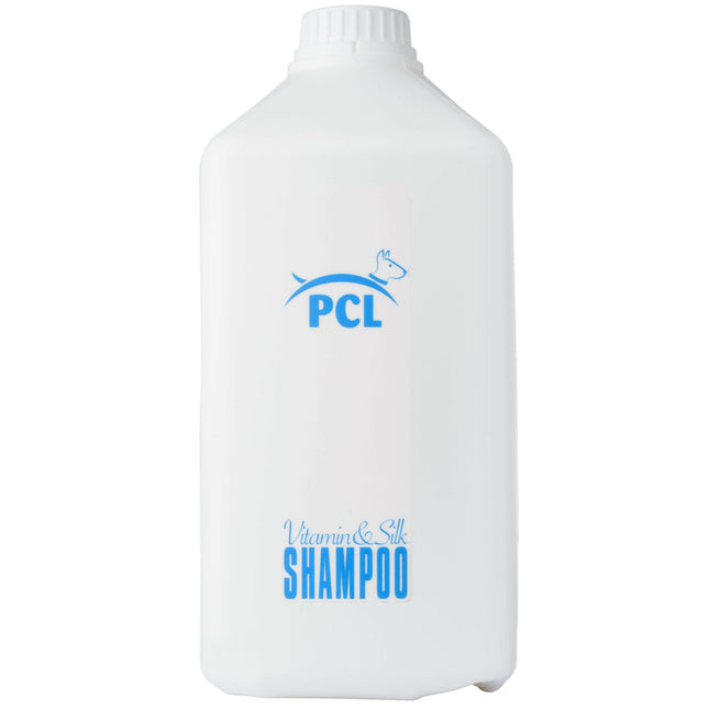 PCL Vitamin & Silk Shampoo - shampoo for demanding fur of dogs and cats, concentrate 1:16 - 2.7L.